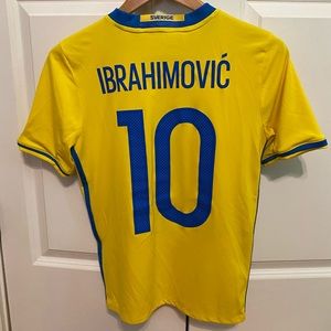 Sweden Zlatan Ibrahimovic soccer jersey
